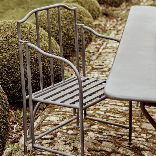 Ludlow Garden Chair on a patio