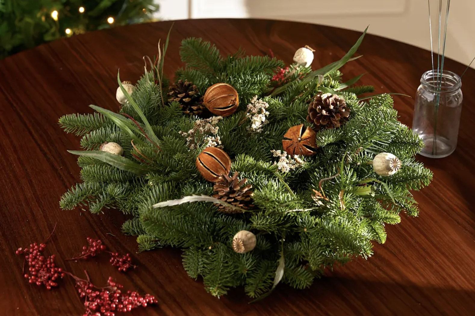 Crafty Christmas wreath from Bloom and Wild to make your own