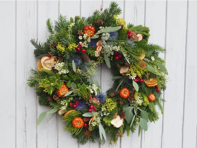 Hope wreath making kit from The Flower Boutique Hope wreath making kit from The Flower Boutique