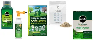 Lawn feed Lawn feed on a white background