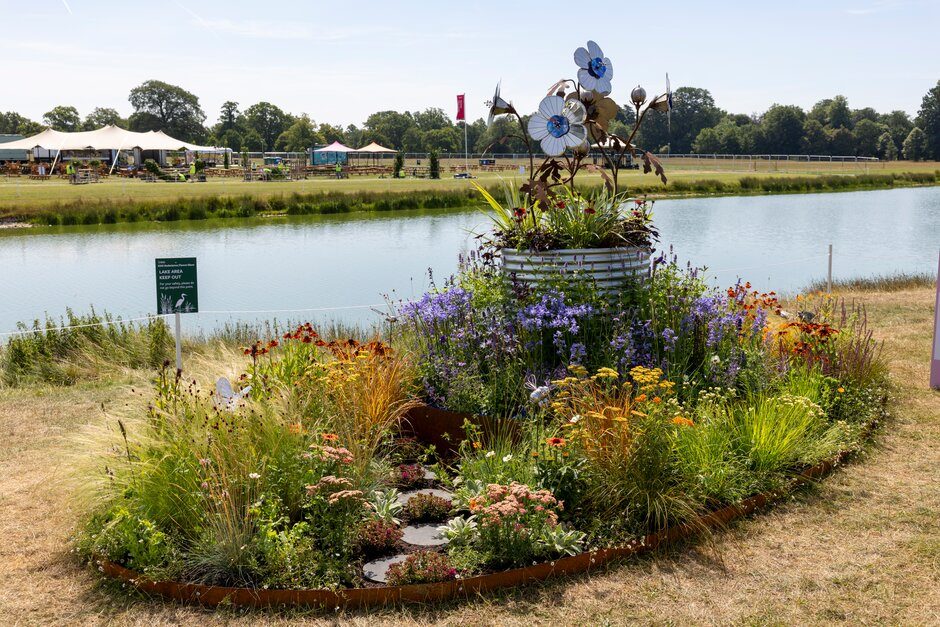 Buglife: Blue Halo Garden. Designed by Natalya Scott and Lucie Dannemann-Scott.