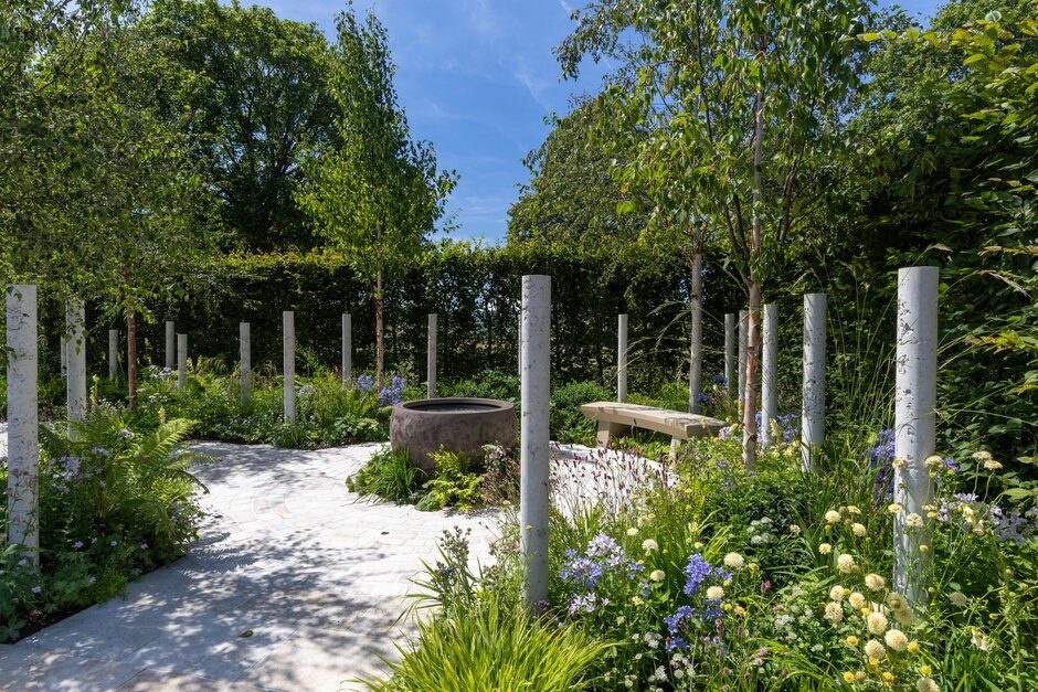 Macmillan Cancer Support: The Nascent Shade Garden. Designed by Elle Arnett.