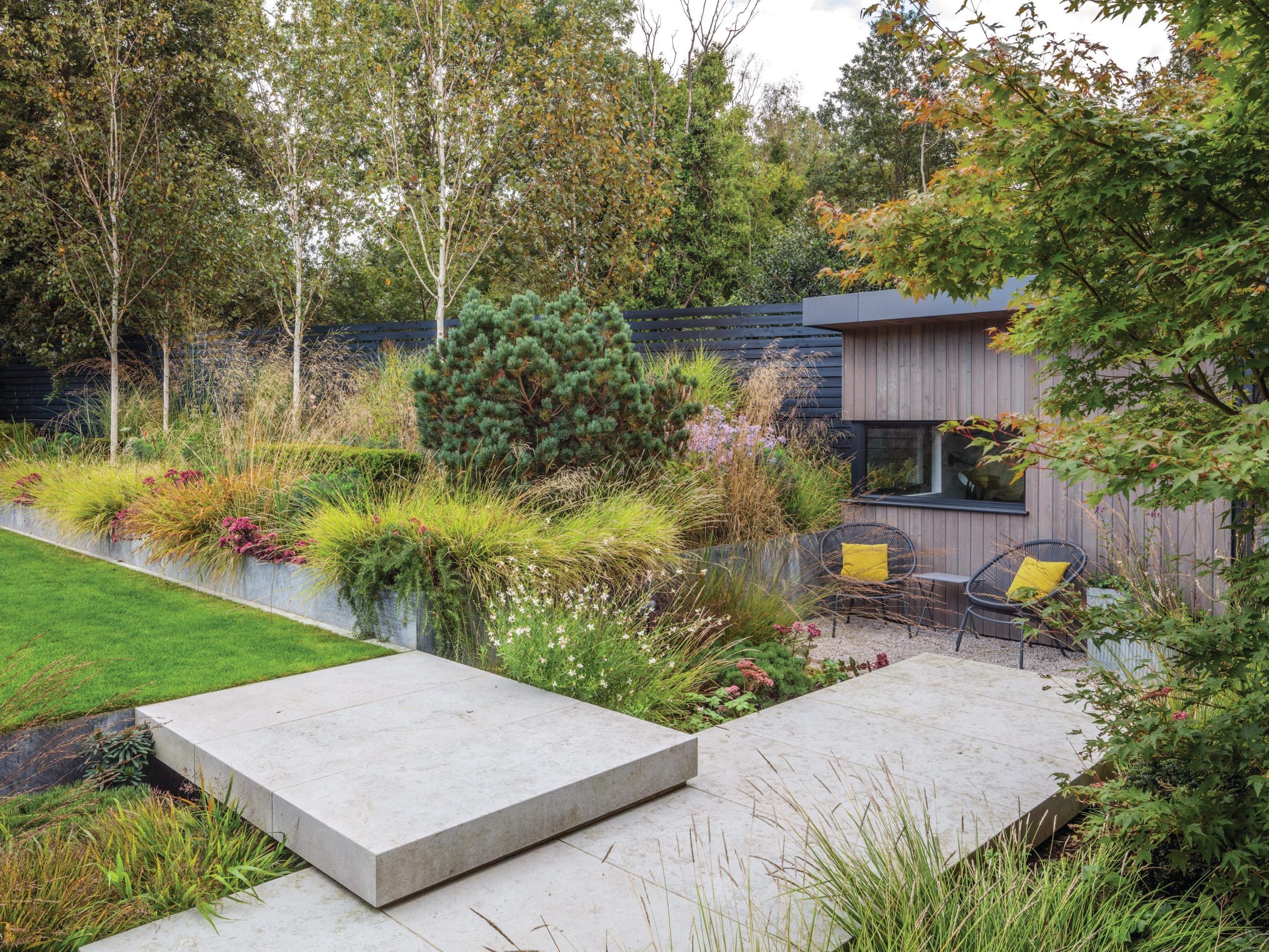 House and garden